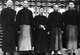 China: Shanghai's top gangsters, c. 1925. Zhang Xiaolin (left), Huang Jingrong (second right), Du Yuesheng (right)